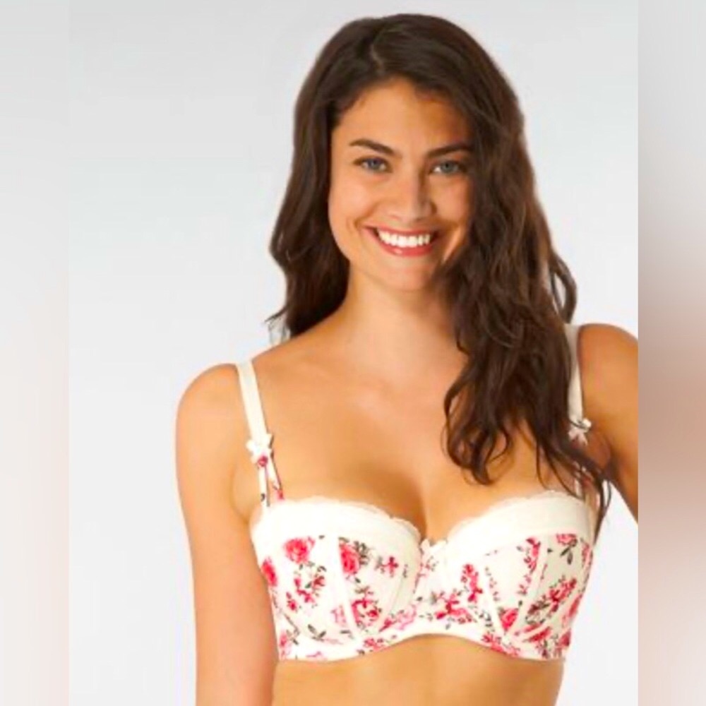 La SENZA floral lightly padded bra